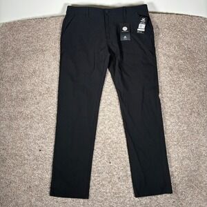XRAY Jeans Mens Hi-Flex Tech Pants‎ Black Performance Stretch Slim 34x31